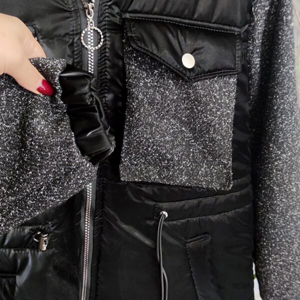 کاپشن خرجکار شانل - مانتو پاتریس رشت