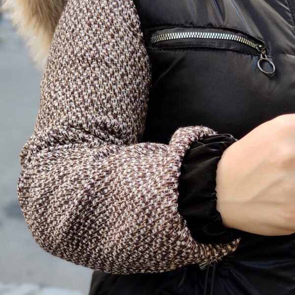 کاپشن خرجکار شانل - مانتو پاتریس رشت