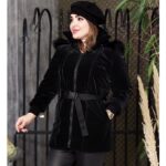 کاپشن سیلیکونی کلاه خز - مانتو پاتریس رشت