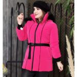 کاپشن سیلیکونی کلاه خز - مانتو پاتریس رشت