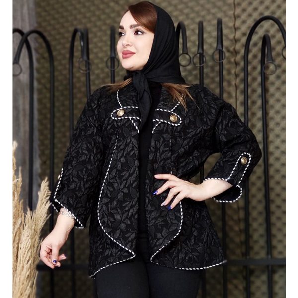 23000131-2-min مانتو فکورا دو یقه - مانتو پاتریس رشت