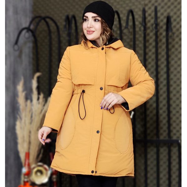 کاپشن سییکونی کمرگت - مانتو پاتریس رشت