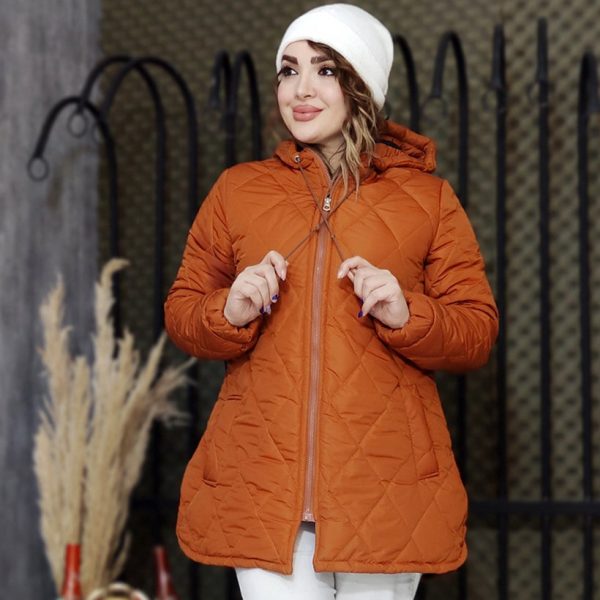 کاپشن امبردی دو جیب - مانتو پاتریس رشت