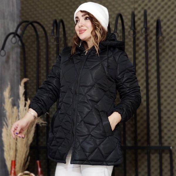 کاپشن امبردی دو جیب - مانتو پاتریس رشت