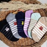 جوراب مچی خرگوش راه راه - مانتو پاتریس رشت