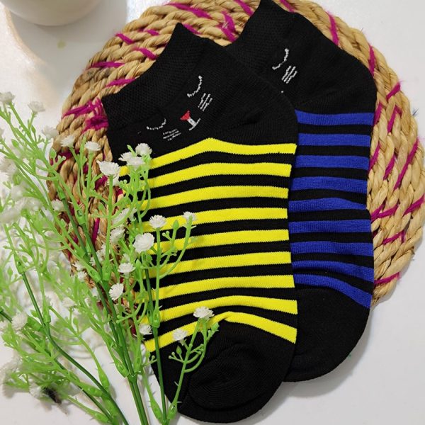 جوراب مچی گربه راه راه - مانتو پاتریس رشت