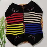 جوراب مچی گربه راه راه - مانتو پاتریس رشت