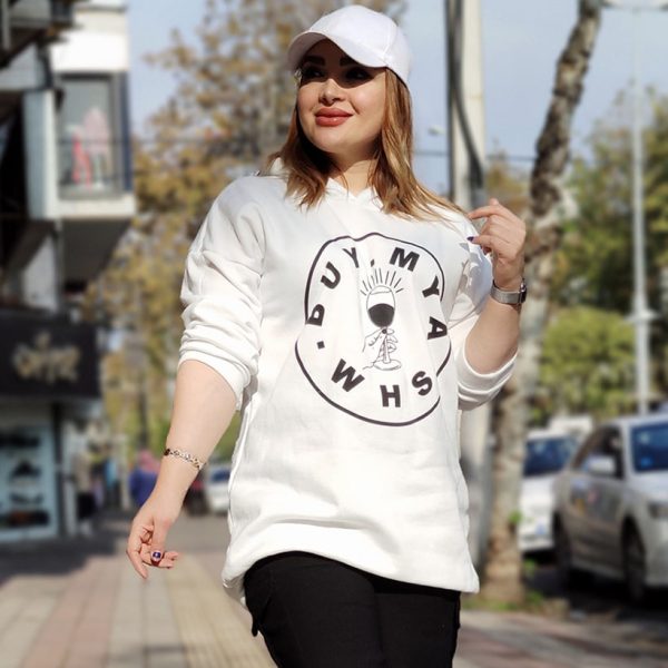 هودی دورس چاپ دایره - مانتو پاتریس رشت