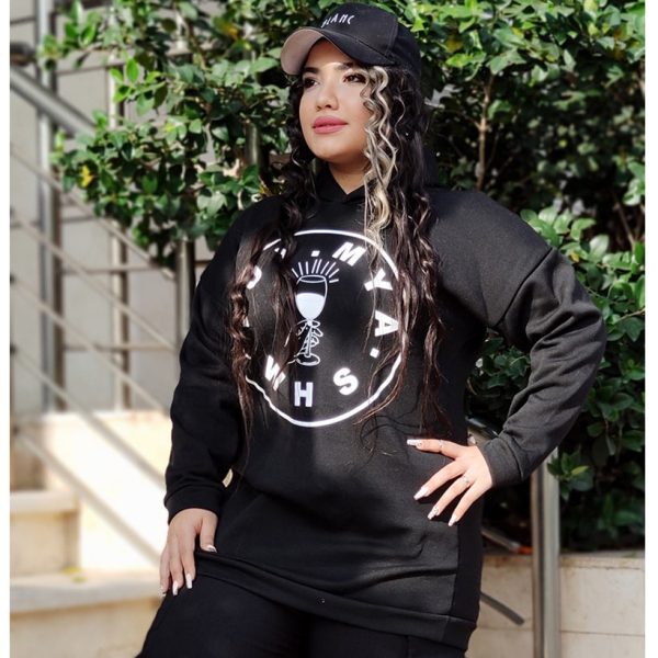 هودی دورس چاپ دایره - مانتو پاتریس رشت