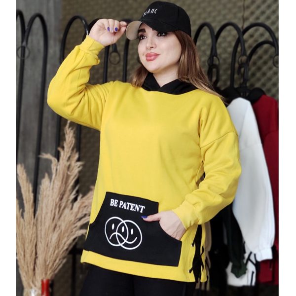 هودی ایموجی بغل بندی - مانتو پاتریس رشت