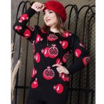 تونیک بافت انار یلدایی - مانتو پاتریس رشت