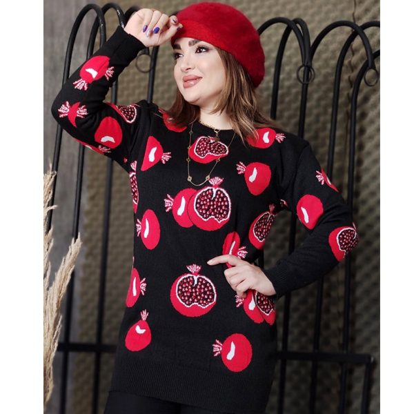 تونیک بافت انار یلدایی - مانتو پاتریس رشت