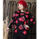 تونیک بافت انار یلدایی - مانتو پاتریس رشت