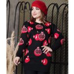 تونیک بافت انار یلدایی - مانتو پاتریس رشت