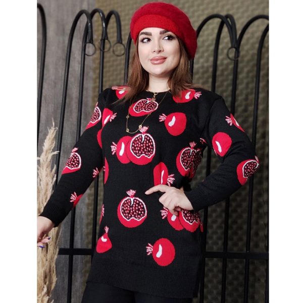 تونیک بافت انار یلدایی - مانتو پاتریس رشت