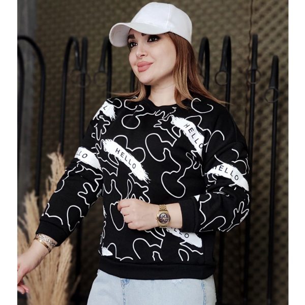 بلوز دورس چاپ میکی موس