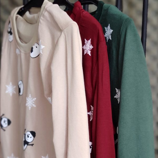 ست بلوز شلوار آدم برفی - مانتو پاتریس رشت