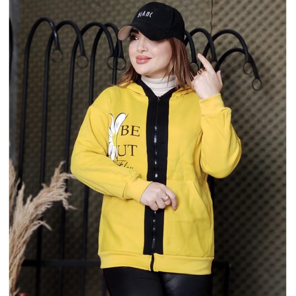 سویشرت چاپ بابونه - مانتو پاتریس رشت