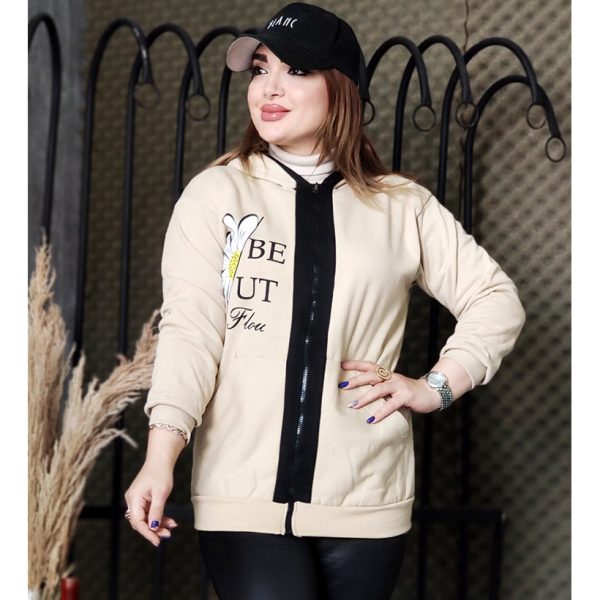 سویشرت چاپ بابونه - مانتو پاتریس رشت