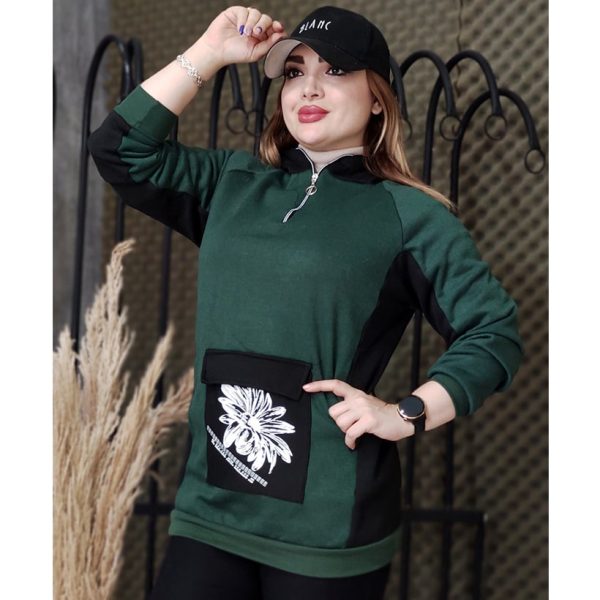 هودی جیب گل - مانتو پاتریس رشت