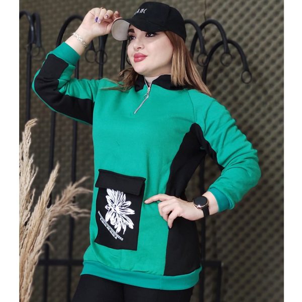 هودی جیب گل - مانتو پاتریس رشت