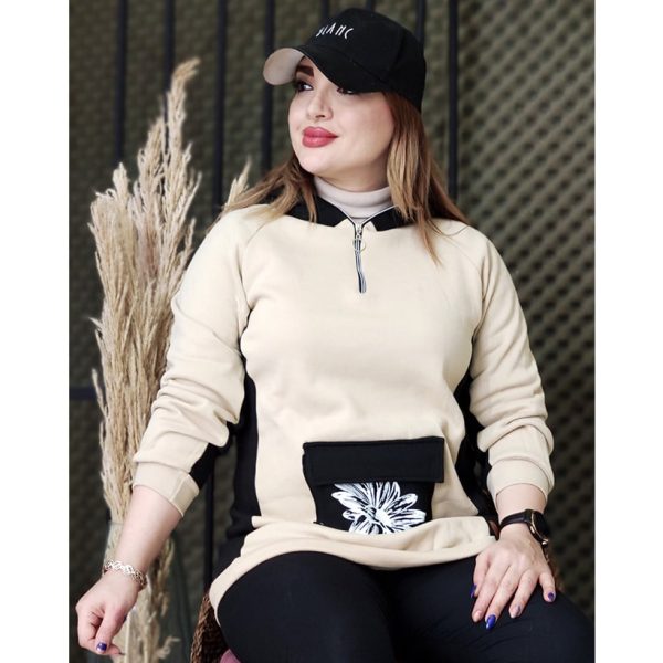 هودی جیب گل - مانتو پاتریس رشت