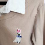 بلوز یقه سفید فانریپ - مانتو پاتریس رشت