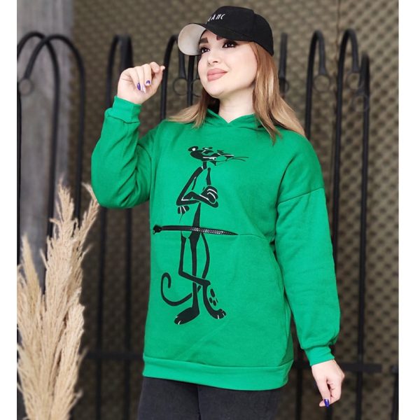 هودی پلنگ صورتی - مانتو پاتریس رشت