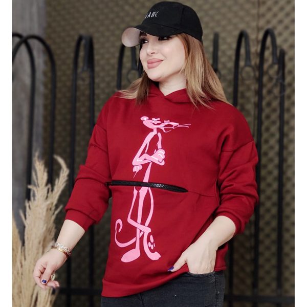 هودی پلنگ صورتی - مانتو پاتریس رشت