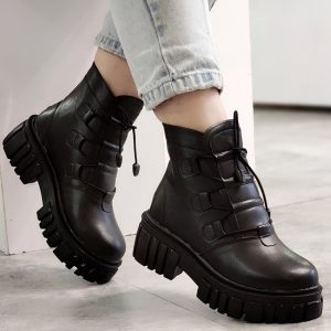 بوت بند کشی مشکی - مانتو پاتریس رشت