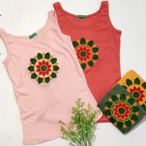 تاپ گلدوزی