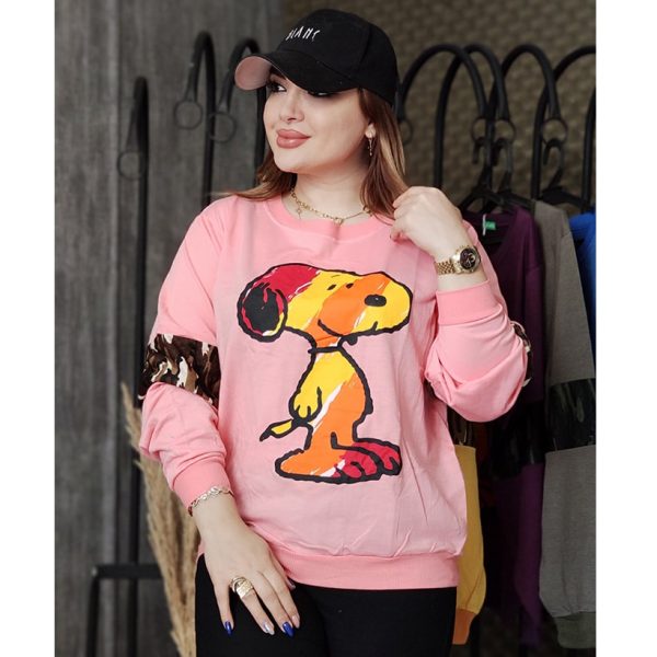 بلوز دورس اسنوپی آستین چریکی - مانتو پاتریس رشت