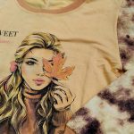 بلوز آستین آبرنگی دختر - مانتو پاتریس رشت