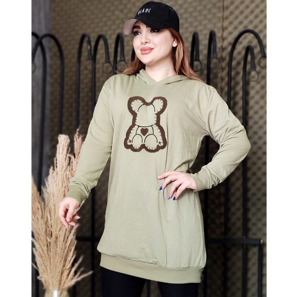 هودی دورس گلدوزی خرس