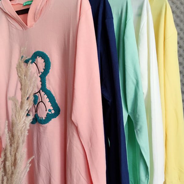 هودی دورس گلدوزی خرس