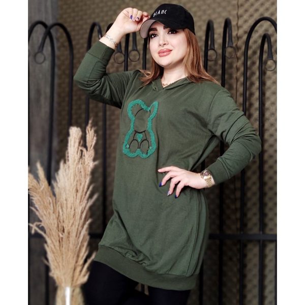 هودی دورس گلدوزی خرس