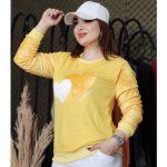 بلوز آستین بلند دو قلب - مانتو پاتریس رشت