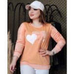 بلوز آستین بلند دو قلب - مانتو پاتریس رشت