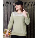 بلوز ترکیبی مخمل دورس - مانتو پاتریس رشت