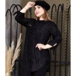 تونیک مخمل آستین بندی - مانتو پاتریس رشت