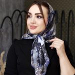 روسری طرح گل - مانتو پاتریس رشت