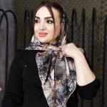 روسری طرح گل - مانتو پاتریس رشت