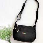 کیف دوشی اسپرت برزنتی مشکی