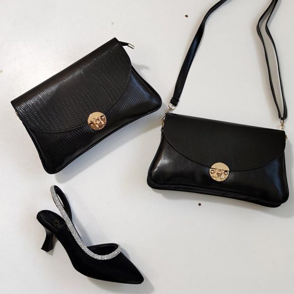 کیف دوشی سگک طلایی - مانتو پاتریس رشت