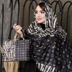 ست کیف و شال طرحدار - مانتو پاتریس رشت