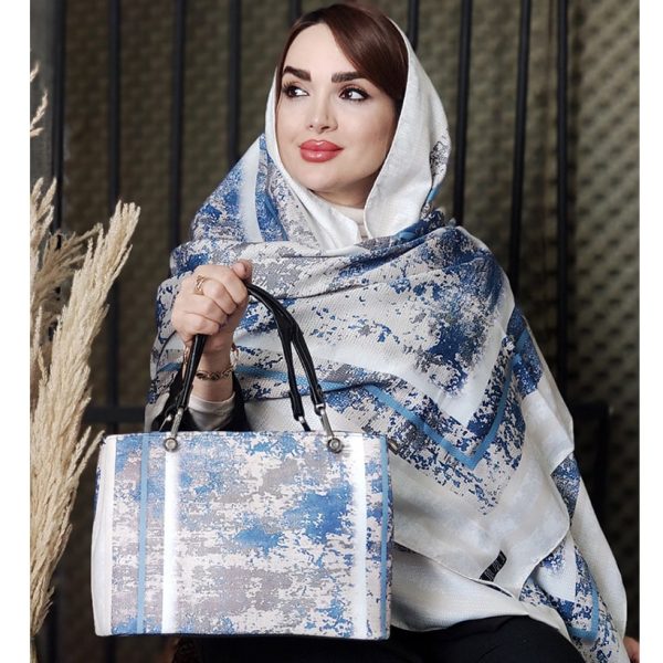 ست کیف و شال طرحدار - مانتو پاتریس رشت