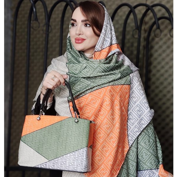 ست کیف و شال طرحدار - مانتو پاتریس رشت