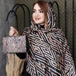 ست کیف و شال طرحدار کوچک