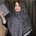 ست کیف و شال طرحدار کوچک