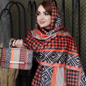 ست کیف و شال طرحدار - مانتو پاتریس رشت